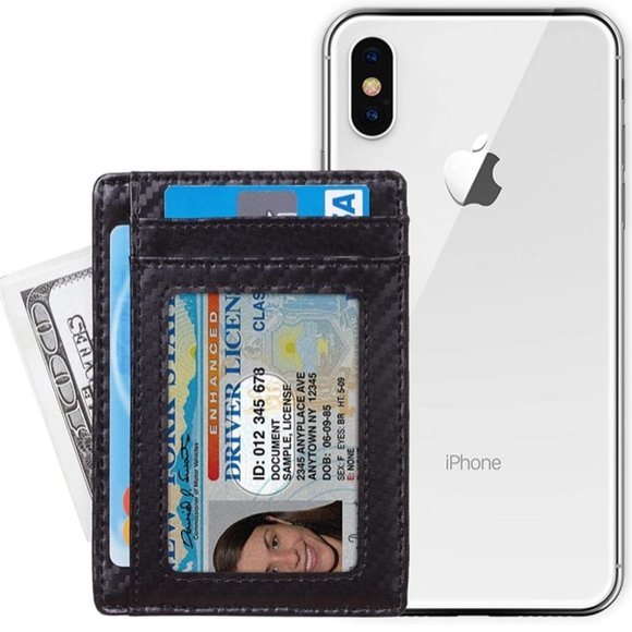 BSWolf RFID Blocking Credit Card Holder Wallet - Picture 8 of 8